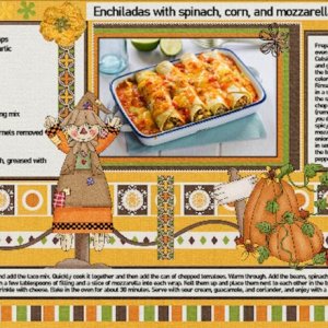 Oct. 2025 Recipe Card Challenge-Enchiladas with spinach..jpg