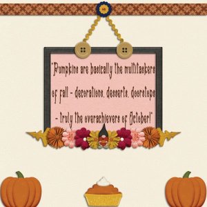 pumpkin mulritask
