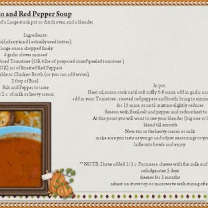 Tomato and Red Pepper Soup