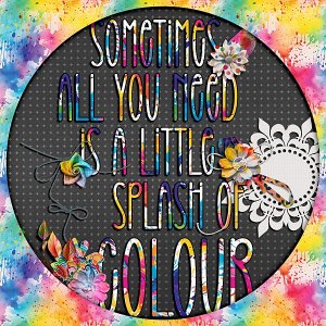 A little splash of colour