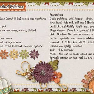 Baked Mashed Potatoes
