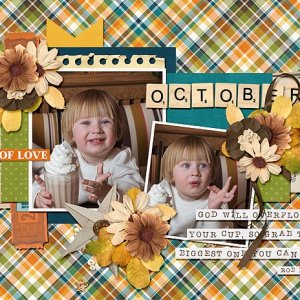 October 2026 Calendar Topper