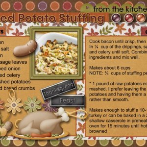 RECIPE Mashed Potato Stuffing