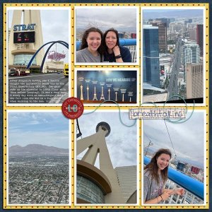 Las Vegas Stratosphere Observatory 09.02.2025
