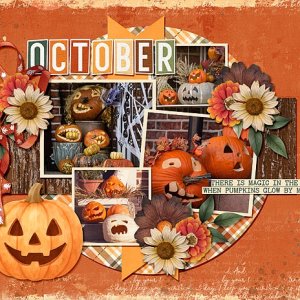 October 2026 Calendar Topper