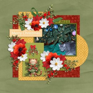 A Very Meowy Christmas-ScrapbookCrazy & #2 Template Challenge.jpg