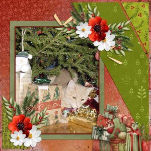 A Very Meowy Christmas-ScrapbookCrazy & #3 Template Challenge.jpg