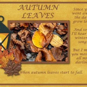 AUTUMN LEAVES