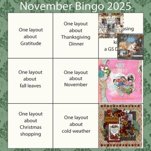 November Layout Bingo Card