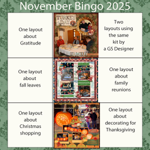 Layout Bingo Challenge November 2025
