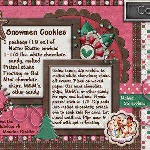 Snowmen Cookies