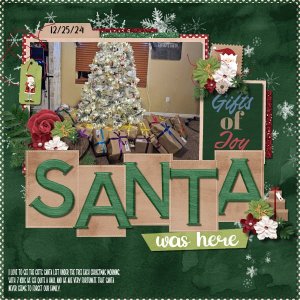 Santa Was Here