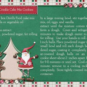 Chocolate Crinkle Cookies