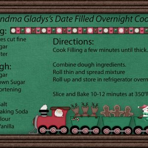 Date Filled Overnight Cookies