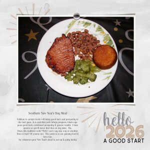 New Year's Day Meal