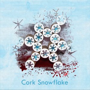 Cork Snowflake