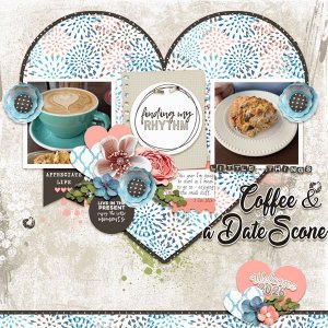 Coffee and a Date Scone