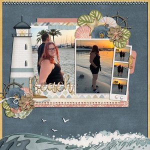 walk at the beach