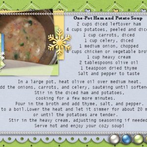 One-Pot Ham and Potato Soup