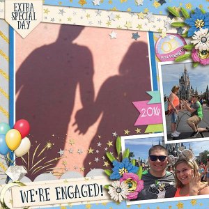 Engaged @ Disneyworld in 2016