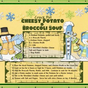 Cheesy Potato & Broccoli Soup