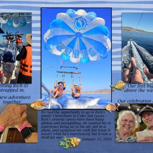 Parasailing in Cabo San Lucas