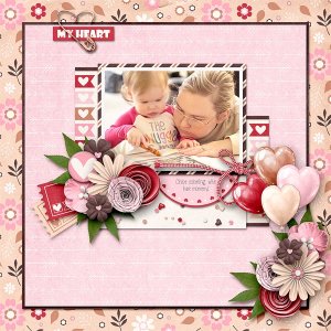 Chloe and her mommy