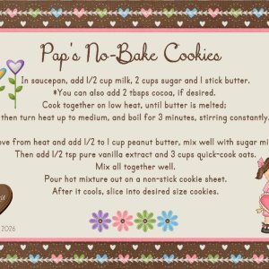 Pap's No-Bake Cookies