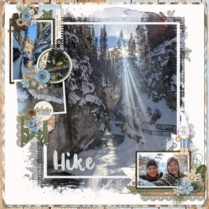 Johnston Canyon Walk, Jan 20, 2026