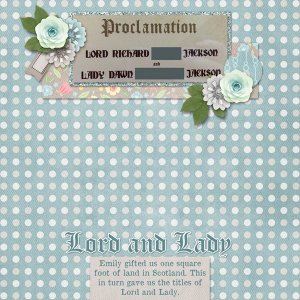 Lord and Lady