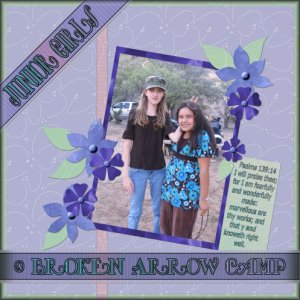 Junior Girls @ Broken Arrow Camp