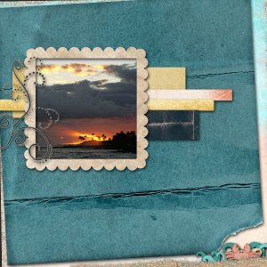 Sunset on the Beach