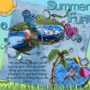 Isiah Swimming