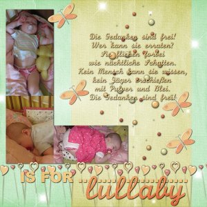 L is for Lullaby