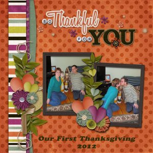 So Thankful for you
