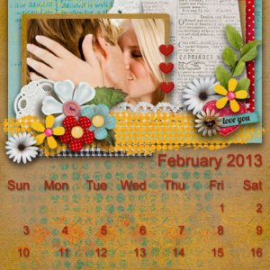 Feb Calendar