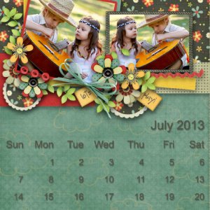 Jul Calendar