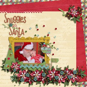 Snuggles with Santa