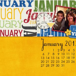 January Desktop