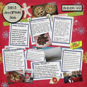 Journal 366, Week 49