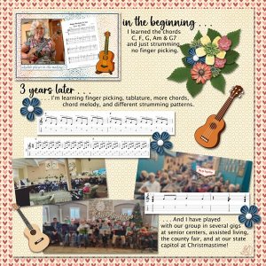 ukulele was new to me then