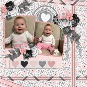 Ribbons & Papers Templates 24 #4 with Paint Chips Blush Pink-Connie Prince.jpg