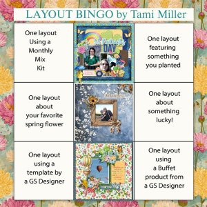 March LO Bingo Card