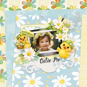 Rainy Sunflower Days By Cutie Pie Scraps
