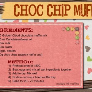 Choc Chip Muffins