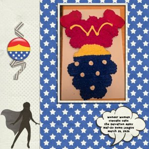 Wonder Woman Cake