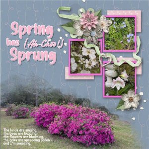 Spring has {ah-choo!} Sprung