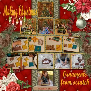 Making Christmas Ornaments from Scratch