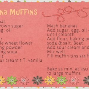 Banana-Muffins