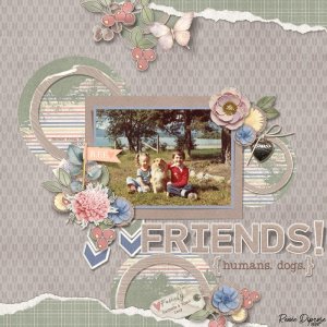 Friends-humans-dogs